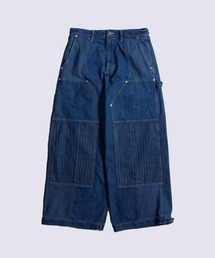 FDMTL | 【FDMTL】PATCHWORK DOUBLE KNEE PANTS 3YR WASH(デニムパンツ)