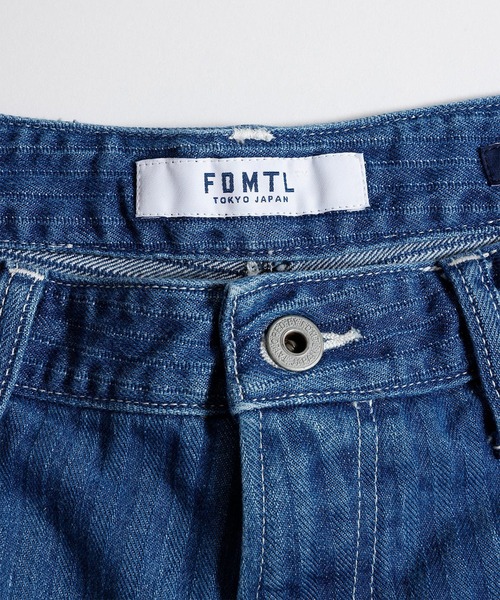 FDMTL（ファンダメンタル）の「【FDMTL】PATCHWORK DOUBLE KNEE PANTS 3YR WASH（デニムパンツ・メンズ・インディゴブルー・34inch/32inch/30inch/28inch）」の7枚目の写真