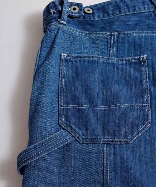 FDMTL（ファンダメンタル）の「【FDMTL】PATCHWORK DOUBLE KNEE PANTS 3YR WASH（デニムパンツ・メンズ・インディゴブルー・34inch/32inch/30inch/28inch）」の9枚目の写真