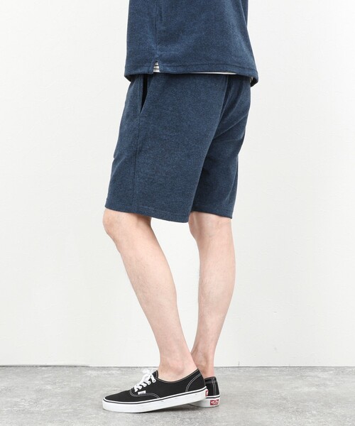 NOLLEY’S（ノーリーズ）の「《セットアップ対応》パイルショーツ ショートパンツ 26SS（その他パンツ・メンズ・ブルー/グレー/ネイビー・S/M/L）」の4枚目の写真