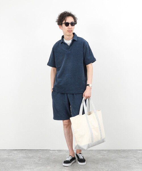 NOLLEY’S（ノーリーズ）の「《セットアップ対応》パイルショーツ ショートパンツ 26SS（その他パンツ・メンズ・ブルー/グレー/ネイビー・S/M/L）」の6枚目の写真