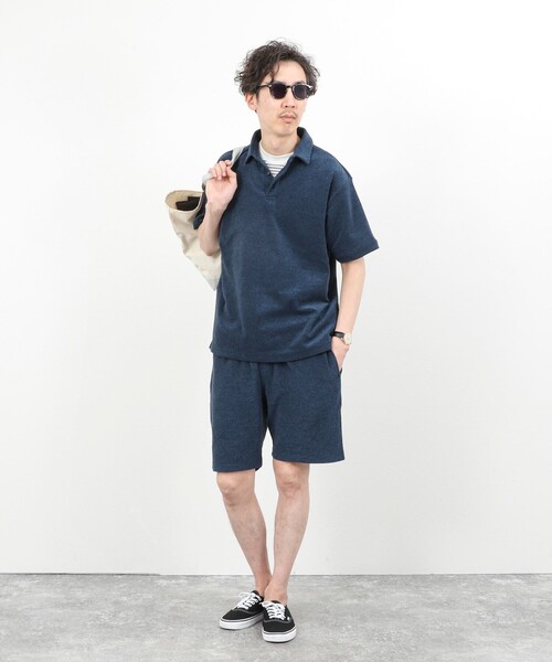 NOLLEY’S（ノーリーズ）の「《セットアップ対応》パイルショーツ ショートパンツ 26SS（その他パンツ・メンズ・ブルー/グレー/ネイビー・S/M/L）」の7枚目の写真