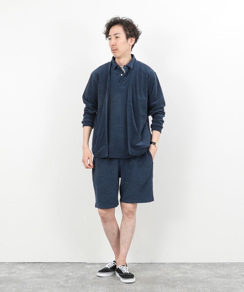 NOLLEY’S（ノーリーズ）の「《セットアップ対応》パイルショーツ ショートパンツ 26SS（その他パンツ・メンズ・ブルー/グレー/ネイビー・S/M/L）」の11枚目の写真