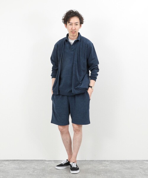 NOLLEY’S（ノーリーズ）の「《セットアップ対応》パイルショーツ ショートパンツ 26SS（その他パンツ・メンズ・ブルー/グレー/ネイビー・S/M/L）」の12枚目の写真