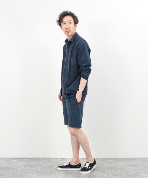 NOLLEY’S（ノーリーズ）の「《セットアップ対応》パイルショーツ ショートパンツ 26SS（その他パンツ・メンズ・ブルー/グレー/ネイビー・S/M/L）」の13枚目の写真