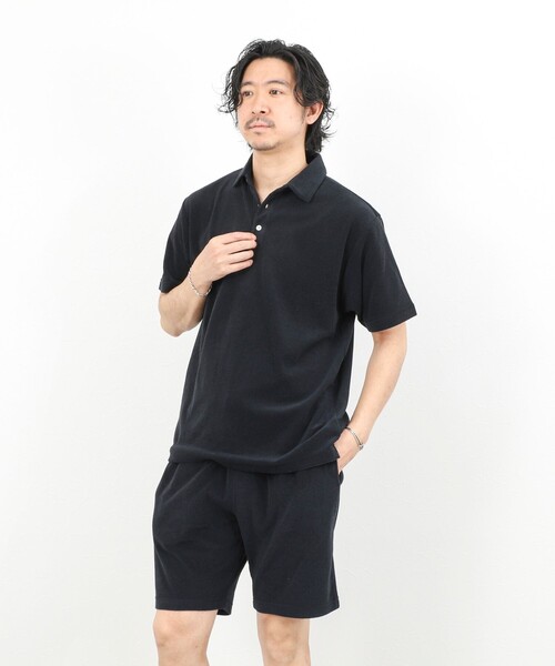 NOLLEY’S(ノーリーズ)の「《セットアップ対応》パイルショーツ ショートパンツ 26SS(その他パンツ・メンズ・ブルー/グレー/ネイビー・S/M/L)」の4枚目の写真