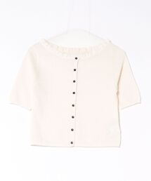 CLANE | CLANE W FACE FRILL KNIT CARDIGAN(ニット/セーター)