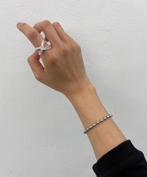 BLACKUP（ブラックアップ）の「ホヘムミシルバーボールブレスレット（ブレスレット）」