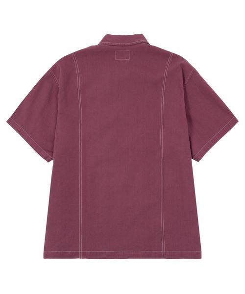 HUF（ハフ）の「HUF CO-OP CONTRAST DYED SHIRT（シャツ/ブラウス・メンズ・ブラック/モスグリーン/バーガンディー・S/M/L/XL）」の20枚目の写真