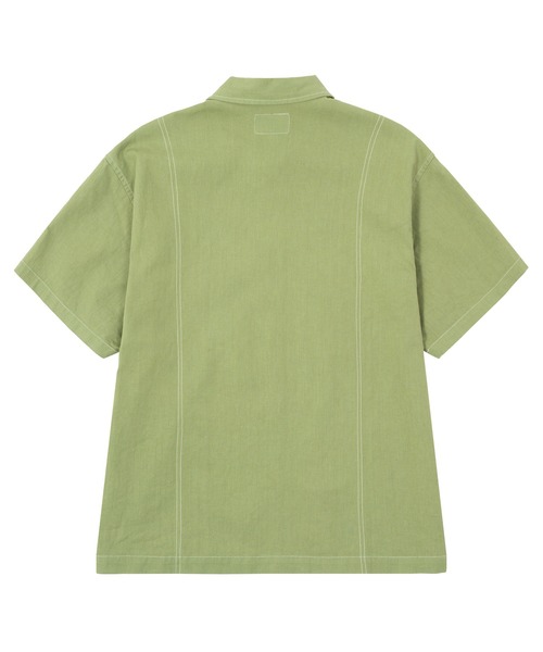 HUF（ハフ）の「HUF CO-OP CONTRAST DYED SHIRT（シャツ/ブラウス・メンズ・ブラック/モスグリーン/バーガンディー・S/M/L/XL）」の18枚目の写真