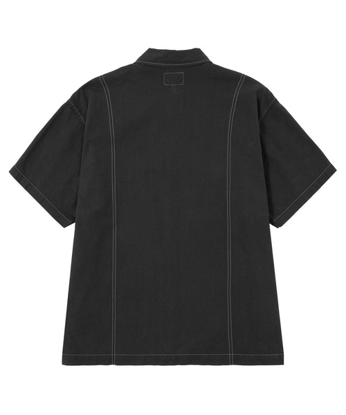 HUF（ハフ）の「HUF CO-OP CONTRAST DYED SHIRT（シャツ/ブラウス・メンズ・ブラック/モスグリーン/バーガンディー・S/M/L/XL）」の16枚目の写真