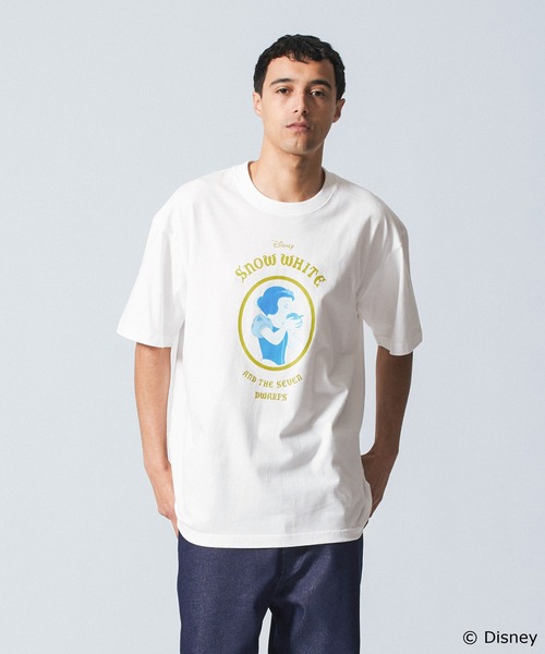 Disney（ディズニー）の「Snow White / S/S TEE（Tシャツ/カットソー・メンズ・ホワイト/ブラック・XL/L/M）」の2枚目の写真