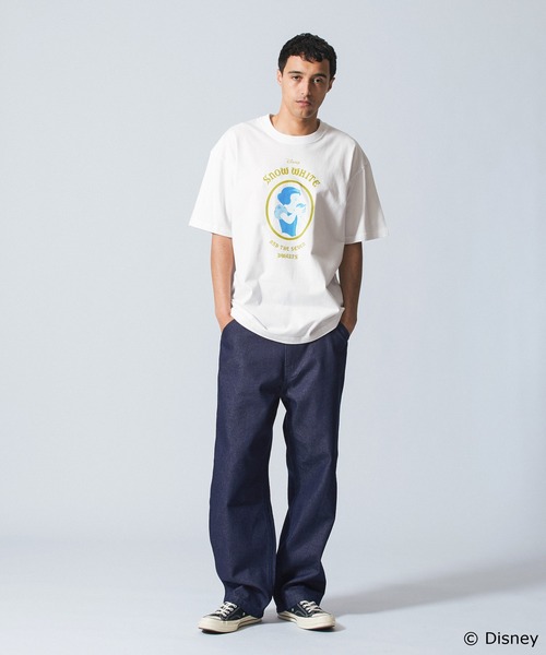 Disney（ディズニー）の「Snow White / S/S TEE（Tシャツ/カットソー・メンズ・ホワイト/ブラック・XL/L/M）」の6枚目の写真