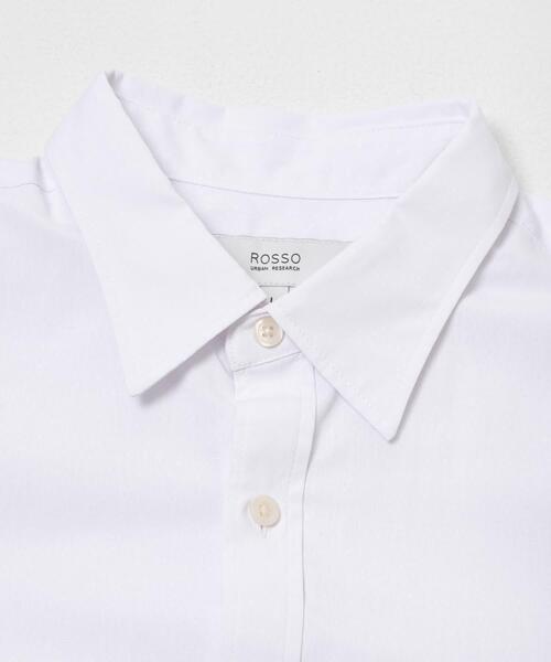 URBAN RESEARCH ROSSO MEN（アーバンリサーチロッソメン）の「『イージーケア / XLサイズあり』ハイパフォーマンスリネン半袖シャツ（シャツ/ブラウス・メンズ・ネイビー/チェック/ストライプ/ベージュ/ライトブルー/ホワイト・X-LARGE/LARGE/MEDIUM/SMALL）」の21枚目の写真