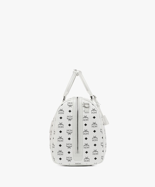 MCM（エムシーエム）の「Ottomar ウィークエンダー バッグ - ヴィセトス（ボストンバッグ・レディース・ホワイト・20inch）」の6枚目の写真