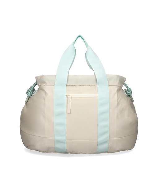 HUNTER(ハンター)の「HUNTER/ハンター トートバッグ トラベル パッカブル リップストップ ホールドオール PACKABLE RIPSTOP HOLDALL(トートバッグ・レディース・ブラック/ホワイト・FREE)」の3枚目の写真