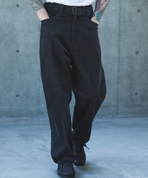 MR.OLIVE | WIDE WALE CORDUROY / BELTED RELAX TAPERED PANTS /M263130(チノパンツ)