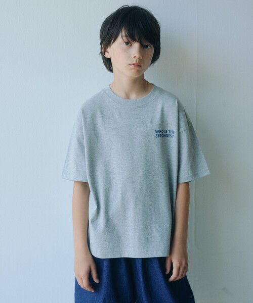 green label relaxing(グリーンレーベルリラクシング)の「【WEB限定】アニマルプリント Tシャツ/ キッズ 100cm-160cm(Tシャツ/カットソー・キッズ・オリーブ/ブラック/ライトブルー/グレー系・160cm/150cm/140cm/130cm/120cm/100cm/110cm)」の6枚目の写真
