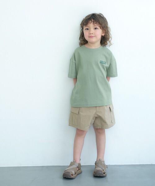 green label relaxing(グリーンレーベルリラクシング)の「【WEB限定】アニマルプリント Tシャツ/ キッズ 100cm-160cm(Tシャツ/カットソー・キッズ・オリーブ/ブラック/ライトブルー/グレー系・160cm/150cm/140cm/130cm/120cm/100cm/110cm)」の11枚目の写真