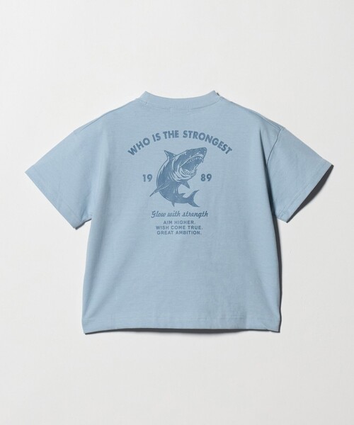 green label relaxing(グリーンレーベルリラクシング)の「【WEB限定】アニマルプリント Tシャツ/ キッズ 100cm-160cm(Tシャツ/カットソー・キッズ・オリーブ/ブラック/ライトブルー/グレー系・160cm/150cm/140cm/130cm/120cm/100cm/110cm)」の17枚目の写真