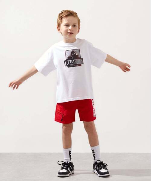 XLARGE KIDS(エクストララージキッズ)の「クライミングショートパンツ(その他パンツ・キッズ・レッド/ブラック/イエロー・120cm/80cm/90cm/100cm/110cm/130cm/140cm)」の6枚目の写真