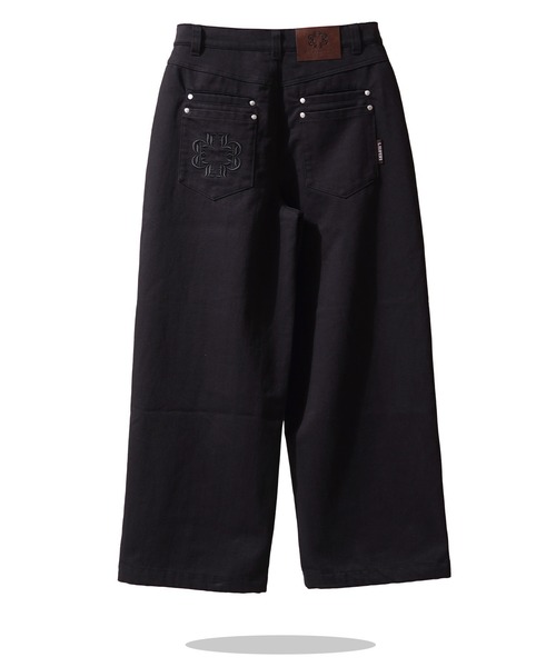 Laufer(ロイファー)の「【Laufer】ダブルポケット ワイドストレート デニムパンツ / Double-Pocket Wide-Leg Straight-Leg Pants(デニムパンツ・メンズ・ブルー/ブラック/ネイビー・XL/L/M)」の17枚目の写真