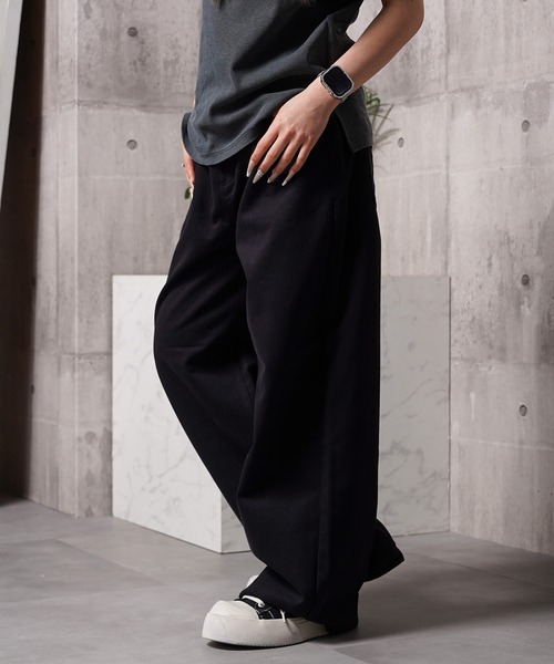 Laufer(ロイファー)の「【Laufer】ダブルポケット ワイドストレート デニムパンツ / Double-Pocket Wide-Leg Straight-Leg Pants(デニムパンツ・メンズ・ブルー/ブラック/ネイビー・XL/L/M)」の20枚目の写真