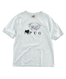 【USED】90’s GR8 DOGS “PUG” アニマルTシャツ