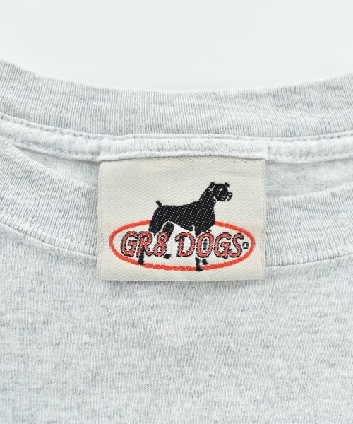 VINTAGE(ヴィンテージ)の「【USED】90’s GR8 DOGS “PUG” アニマルTシャツ(Tシャツ/カットソー・メンズ・グレー・MEDIUM)」の6枚目の写真