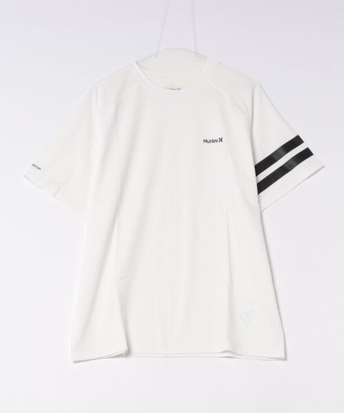 Hurley （ハーレー）の「【Hurley:ハーレー】ファントムアスレティックウェアTシャツ　PHANTOM PP ATHLETIC SS TEE（Tシャツ/カットソー・メンズ・ホワイト/ブラック・LARGE/MEDIUM/SMALL/X-LARGE）」の6枚目の写真