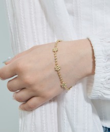 GOLDY（ゴールディ）の「フラワー チェーン マグネット クラスプ ブレスレット（ブレスレット）」