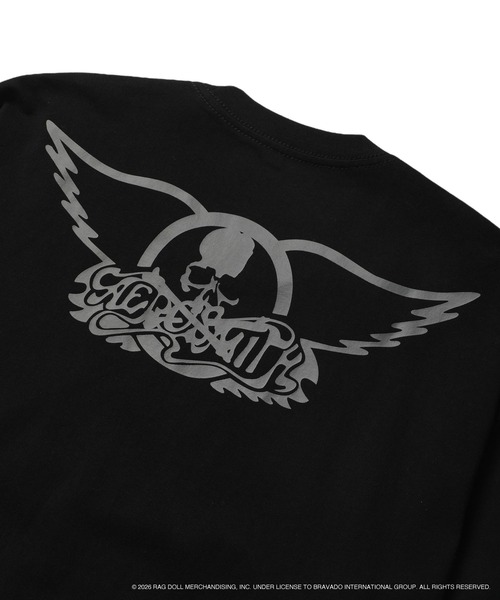 MASTERMIND WORLD(マスターマインドワールド)の「Band Logos On The Sleeves L/S Tee(Tシャツ/カットソー・メンズ・ブラック・X-LARGE/LARGE/MEDIUM/SMALL/X-SMALL)」の4枚目の写真