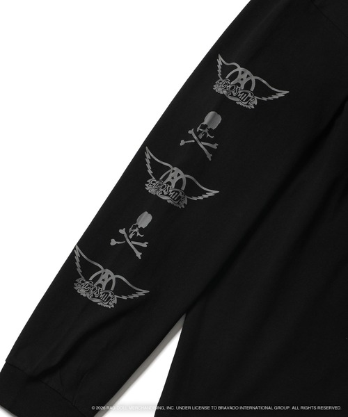 MASTERMIND WORLD(マスターマインドワールド)の「Band Logos On The Sleeves L/S Tee(Tシャツ/カットソー・メンズ・ブラック・X-LARGE/LARGE/MEDIUM/SMALL/X-SMALL)」の5枚目の写真