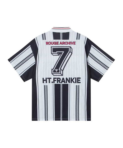 HIGHTIDEFRANKIE（ハイタイドフランキー）の「World Clash Football Jersey Black（Tシャツ/カットソー・レディース・ブラック・FREE）」の12枚目の写真