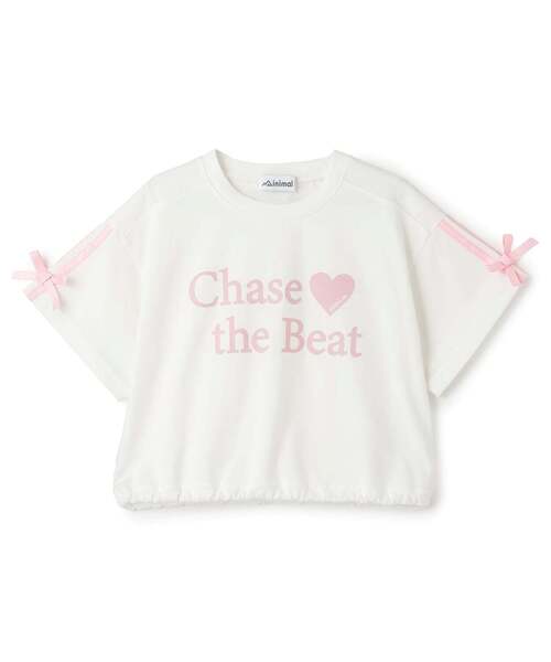 minimal(ミニマル)の「【接触冷感】袖リボン半袖Tシャツ(Tシャツ/カットソー・キッズ・サックスブルー/オフホワイト/ブラック/ピンク・130cm/110cm/100cm/90cm/140cm/120cm)」の14枚目の写真