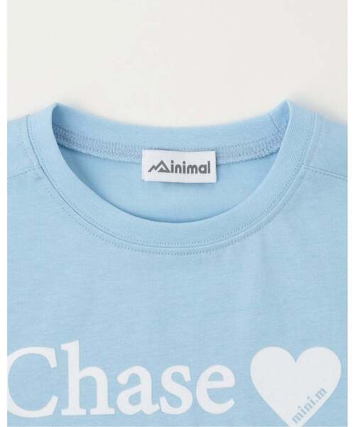 minimal(ミニマル)の「【接触冷感】袖リボン半袖Tシャツ(Tシャツ/カットソー・キッズ・サックスブルー/オフホワイト/ブラック/ピンク・130cm/110cm/100cm/90cm/140cm/120cm)」の11枚目の写真