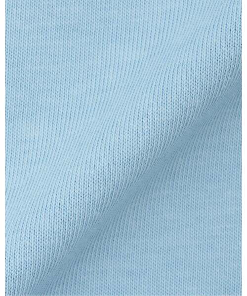 minimal(ミニマル)の「【接触冷感】袖リボン半袖Tシャツ(Tシャツ/カットソー・キッズ・サックスブルー/オフホワイト/ブラック/ピンク・130cm/110cm/100cm/90cm/140cm/120cm)」の6枚目の写真