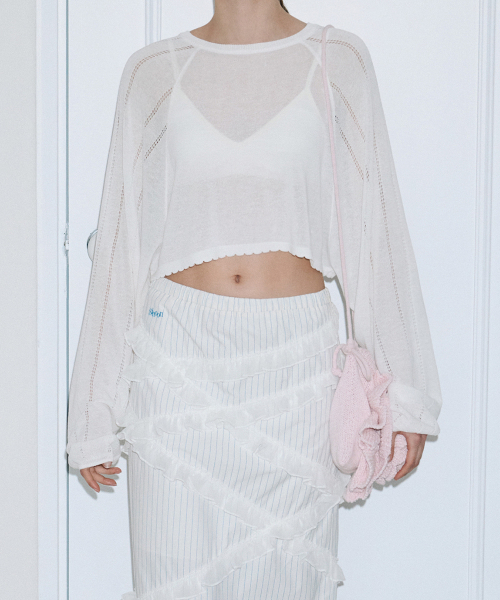 SINOON(シヌーン)の「Rose Petal Mini Cross Bag (Pink)(メッセンジャーバッグ・レディース・PINK・FREE)」の2枚目の写真
