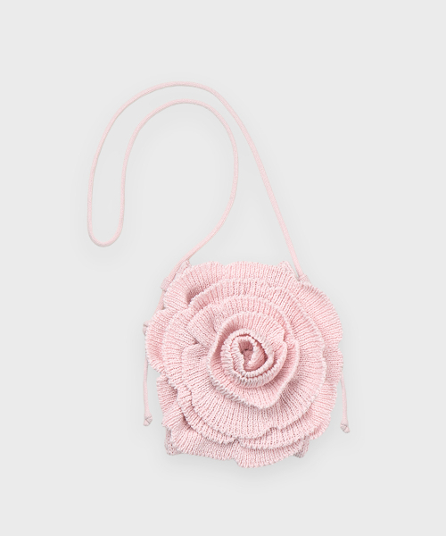 SINOON(シヌーン)の「Rose Petal Mini Cross Bag (Pink)(メッセンジャーバッグ・レディース・PINK・FREE)」の4枚目の写真