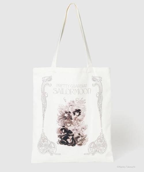 tanakadaisuke(タナカダイスケ)の「【tanakadaisuke/タナカダイスケ】Pretty Guardian Sailor Moon tote bag/プリティガーディアンセーラ―ムーントートバッグ(トートバッグ・レディース・ホワイト・FREE)」の5枚目の写真