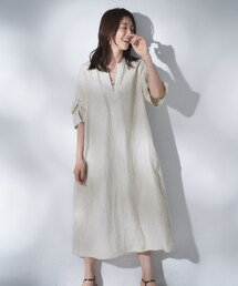 UNTITLED | 【TICCA】リネンツイストスリーブワンピース(ワンピース)
