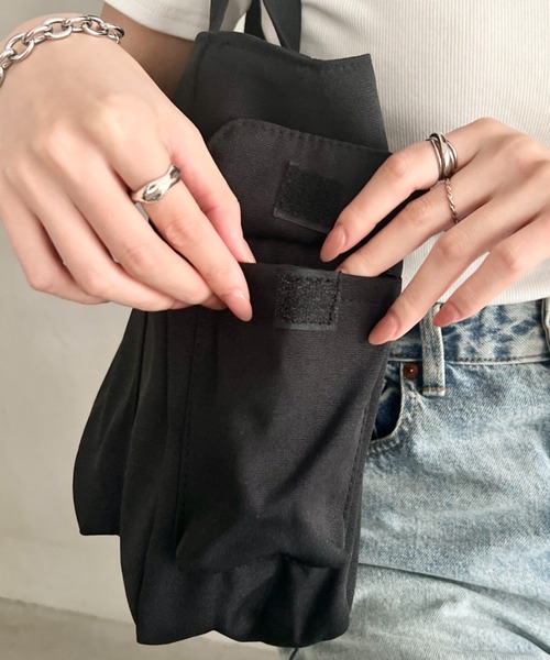 wears(ウェアーズ)の「シンプルキャンバストートバッグ(トートバッグ・レディース・ベージュ/グリーン/アイボリー/ブラック・FREE)」の7枚目の写真