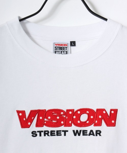 VISION STREET WEAR（ヴィジョンストリートウェア）の「VISION STREET WEAR/ヴィジョンストリートウェア オーバーサイズ 総柄ロゴ刺繍 半袖Tシャツ/レディース メンズ（Tシャツ/カットソー・メンズ・ホワイト系その他2/ホワイト系その他/ブラック系その他2/ブラック系その他・L/LL/M）」の17枚目の写真