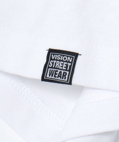 VISION STREET WEAR（ヴィジョンストリートウェア）の「VISION STREET WEAR/ヴィジョンストリートウェア オーバーサイズ 総柄ロゴ刺繍 半袖Tシャツ/レディース メンズ（Tシャツ/カットソー・メンズ・ホワイト系その他2/ホワイト系その他/ブラック系その他2/ブラック系その他・L/LL/M）」の19枚目の写真