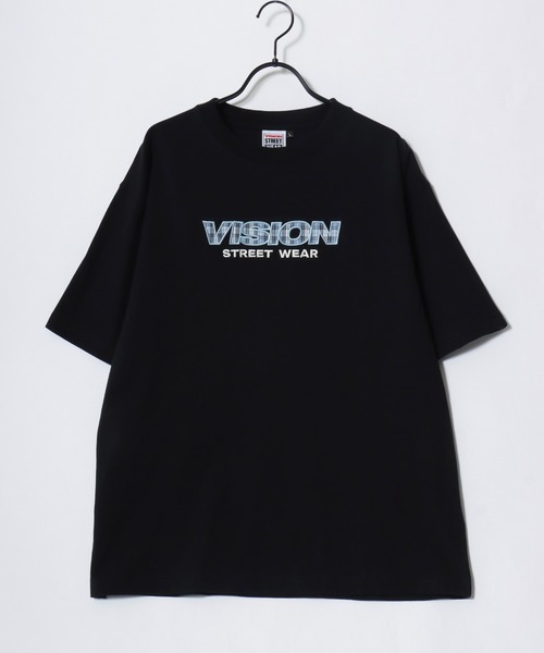 VISION STREET WEAR（ヴィジョンストリートウェア）の「VISION STREET WEAR/ヴィジョンストリートウェア オーバーサイズ 総柄ロゴ刺繍 半袖Tシャツ/レディース メンズ（Tシャツ/カットソー・メンズ・ホワイト系その他2/ホワイト系その他/ブラック系その他2/ブラック系その他・L/LL/M）」の15枚目の写真
