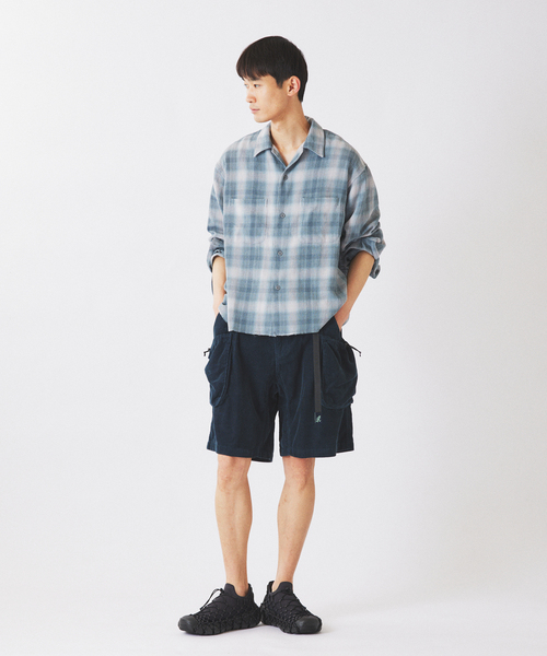 Gramicci(グラミチ)の「GRAMICCI / グラミチ 別注 サマーコーデュロイ カーゴ ショーツ(その他パンツ・メンズ・ブラック/パープル/イエロー/モスグリーン/モカ・MEDIUM/LARGE)」の9枚目の写真