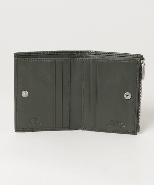 Guess（ゲス）の「MILANO Bifold Zip 財布 カードケース（財布・メンズ・オリーブ/ブラック・ONE SIZE）」の4枚目の写真
