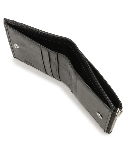 Guess（ゲス）の「MILANO Bifold Zip 財布 カードケース（財布・メンズ・オリーブ/ブラック・ONE SIZE）」の13枚目の写真
