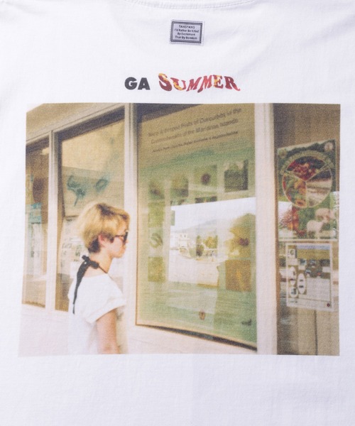 TANGTANG(タンタン)の「【TANGTANG/タンタン】GASTANG HIBI VIVID(Tシャツ/カットソー・メンズ・ホワイト・L/M/S)」の4枚目の写真