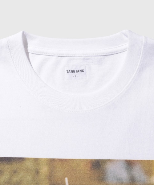 TANGTANG(タンタン)の「【TANGTANG/タンタン】GASTANG HIBI VIVID(Tシャツ/カットソー・メンズ・ホワイト・L/M/S)」の5枚目の写真